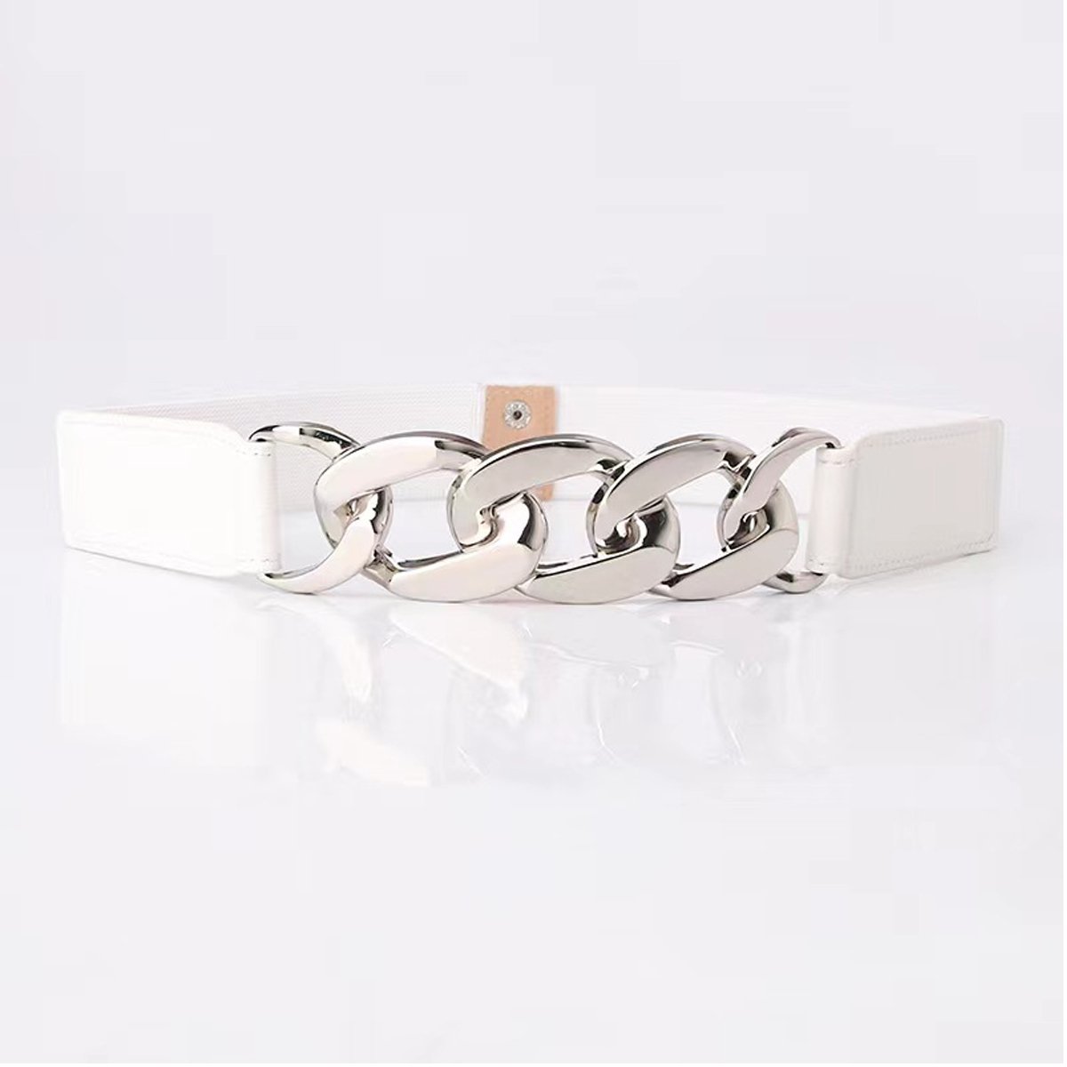 Jacket Gold Chain Belt Stock Wholesale Elastic Belt Coat dress Embellishment Elastic light luxury belt