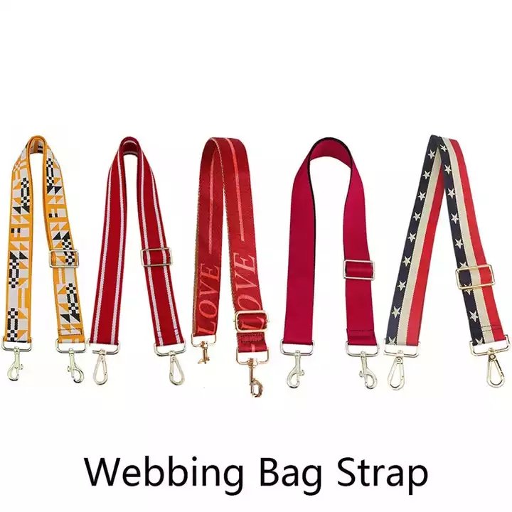 New Style Fashion Customize LOGO Handbag Accessories Shoulder Belt Custom Bag Strap