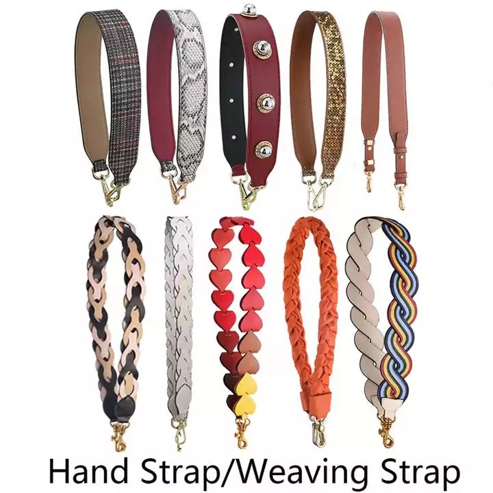 New Style Fashion Customize LOGO Handbag Accessories Shoulder Belt Custom Bag Strap