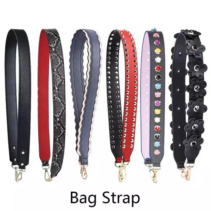 New Style Fashion Customize LOGO Handbag Accessories Shoulder Belt Custom Bag Strap