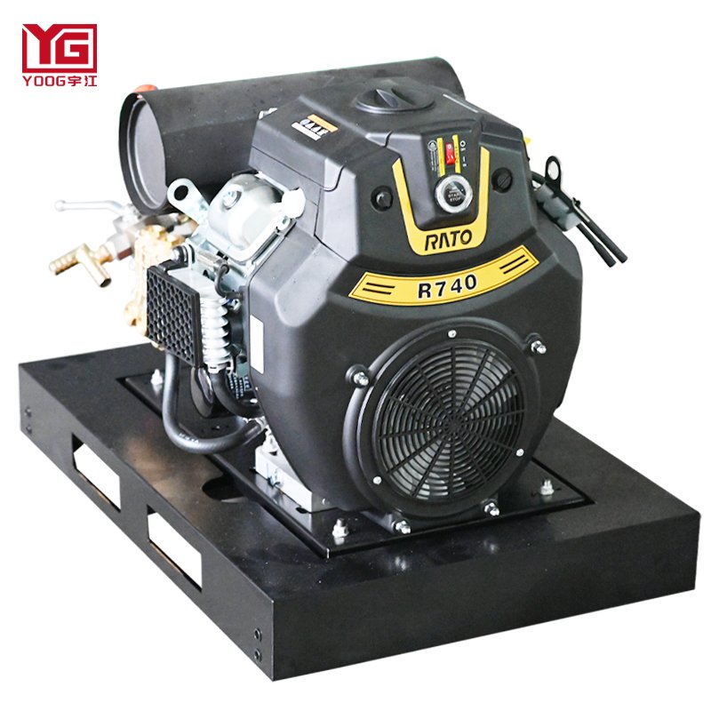 YOOG Reliable High Pressure Washer 150 Bar 50 LPM with Italy AR Pump and RATO740 Engine for Graffiti Removal