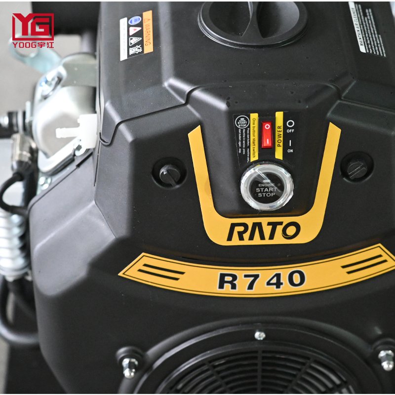 YOOG Reliable High Pressure Washer 150 Bar 50 LPM with Italy AR Pump and RATO740 Engine for Graffiti Removal