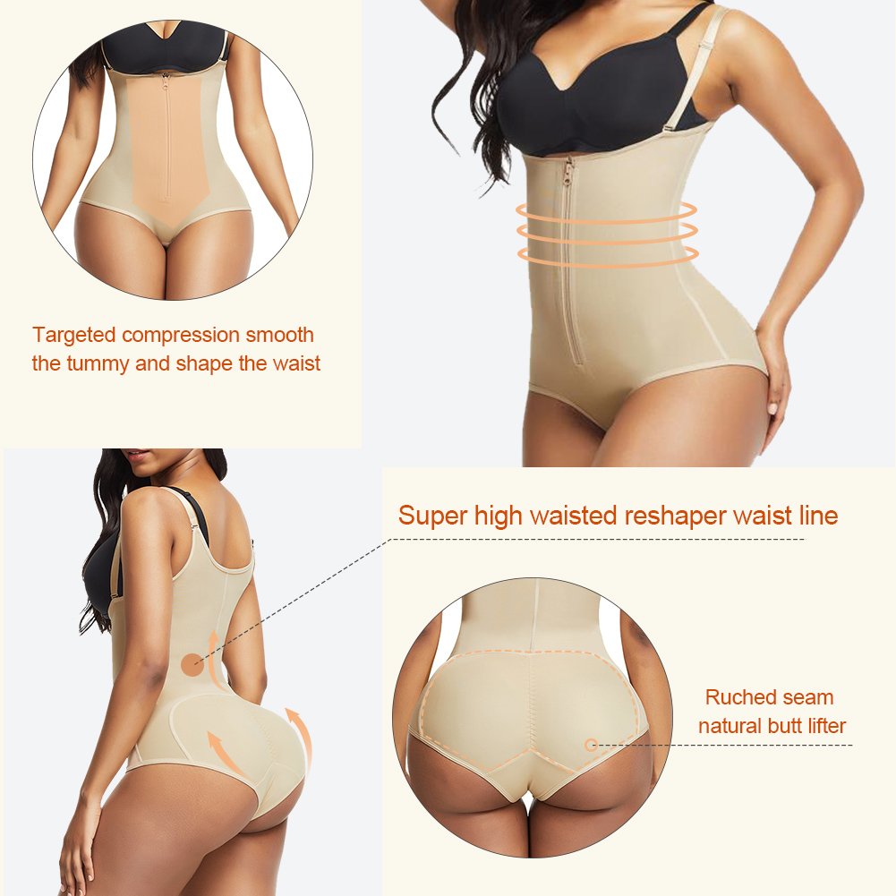 HEXIN Logo Service Full Compression Shapewear Enhancer Hip Elasticity Butt Lifter Panties Shapewear For Women