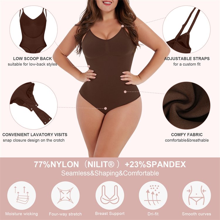 Custom Service Bodyshapers For Women Shapewear High Compression Body Shapewear Plus Size Seamless Shapewear Shorts