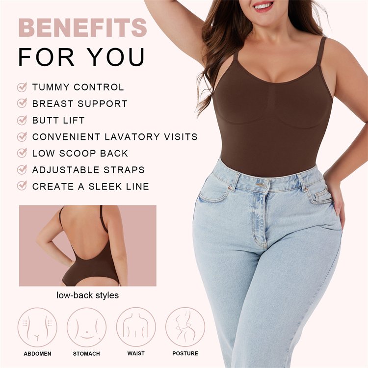 Custom Service Bodyshapers For Women Shapewear High Compression Body Shapewear Plus Size Seamless Shapewear Shorts