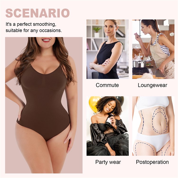 Custom Service Bodyshapers For Women Shapewear High Compression Body Shapewear Plus Size Seamless Shapewear Shorts