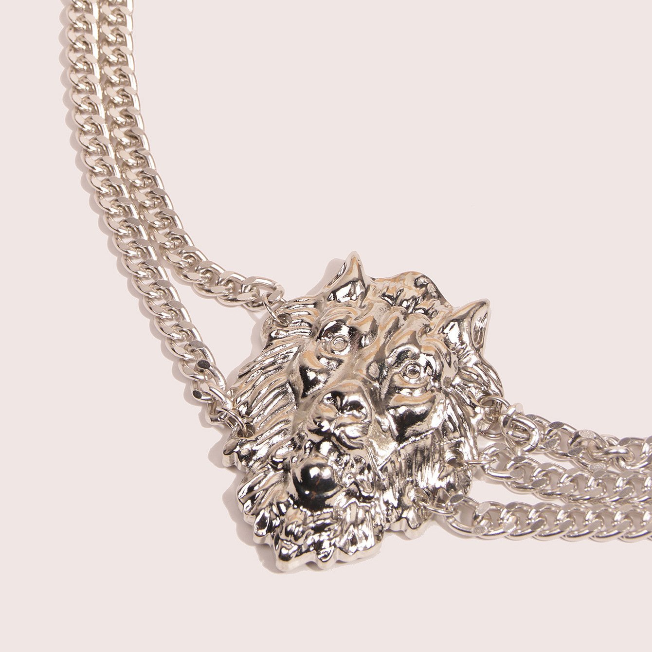 Tassel Lion-head Woman Belt Chain Waist,Long Gold Chain Belt For Women