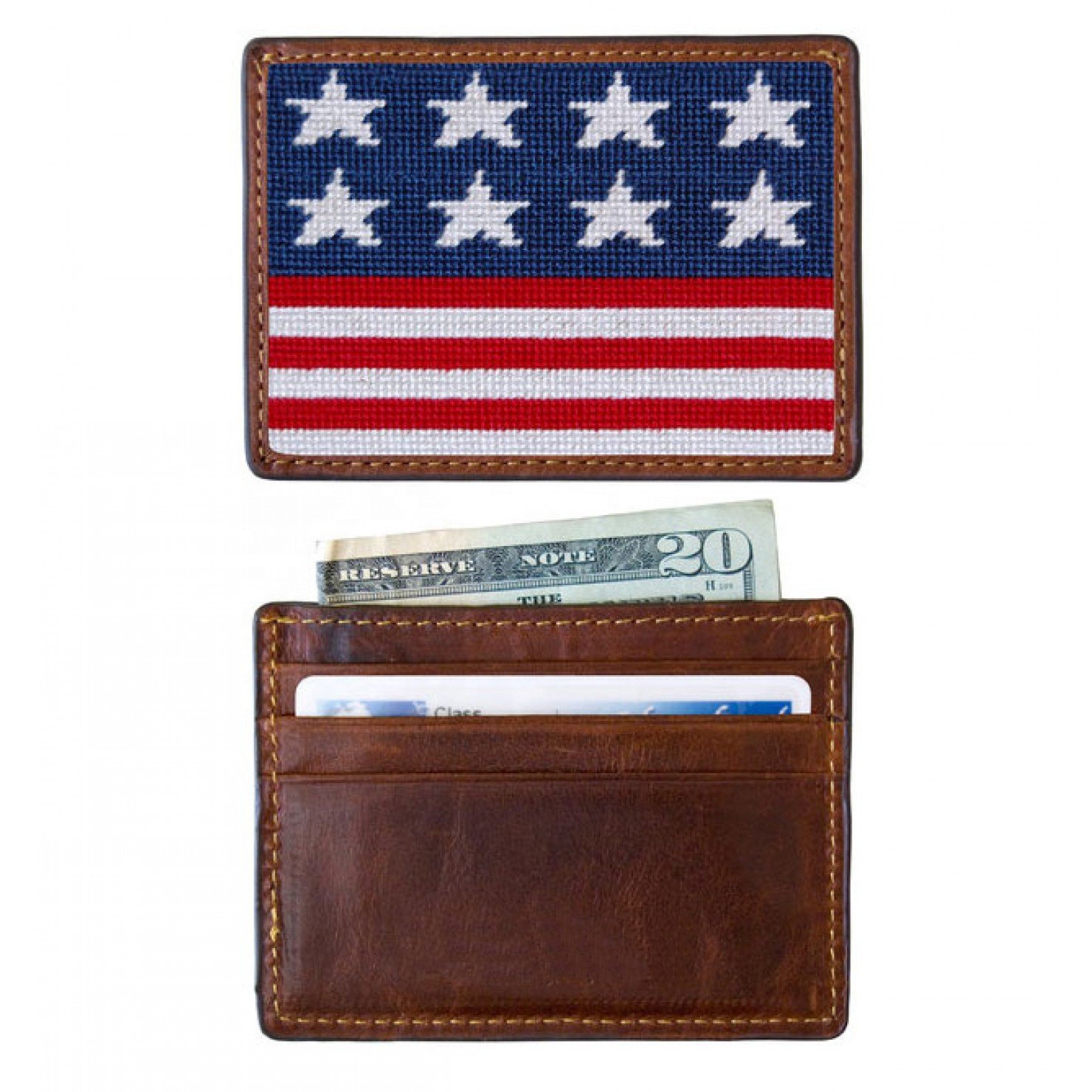 ODM OEM Genuine Leather Needlepoint Keychain Card Holders Wallet, Needlepoint Coaster, Christmas Ornament and Needlepoint Belts