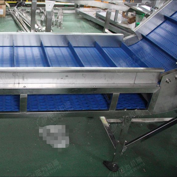 Custom Packaging Line Z Elevator Plastic Flat Top Modular Conveyor Chain Belt