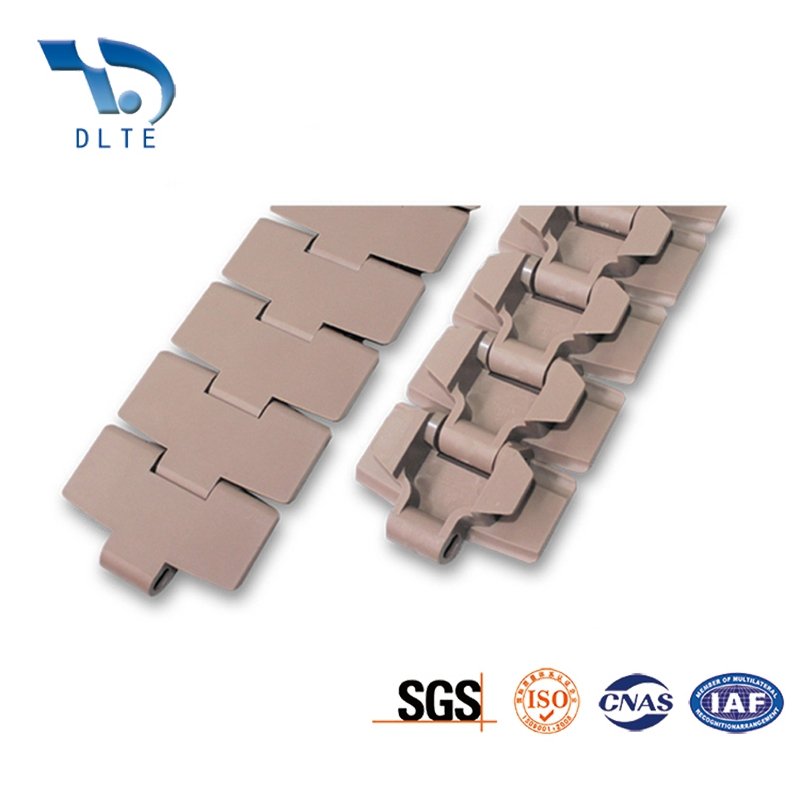 880TAB Small Radius Curve Chain Thermoplastic Flat Top Chain POM/PP/PE China Factory Direct