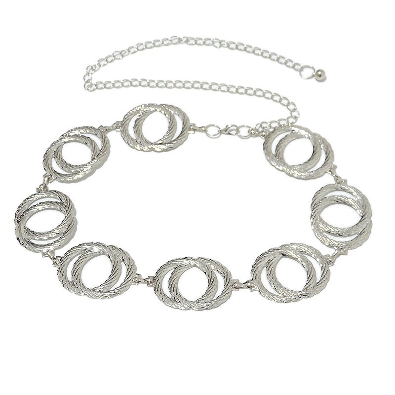 Factory Directly Sale Fashion Gold Waist Chain Belt For Women Dress