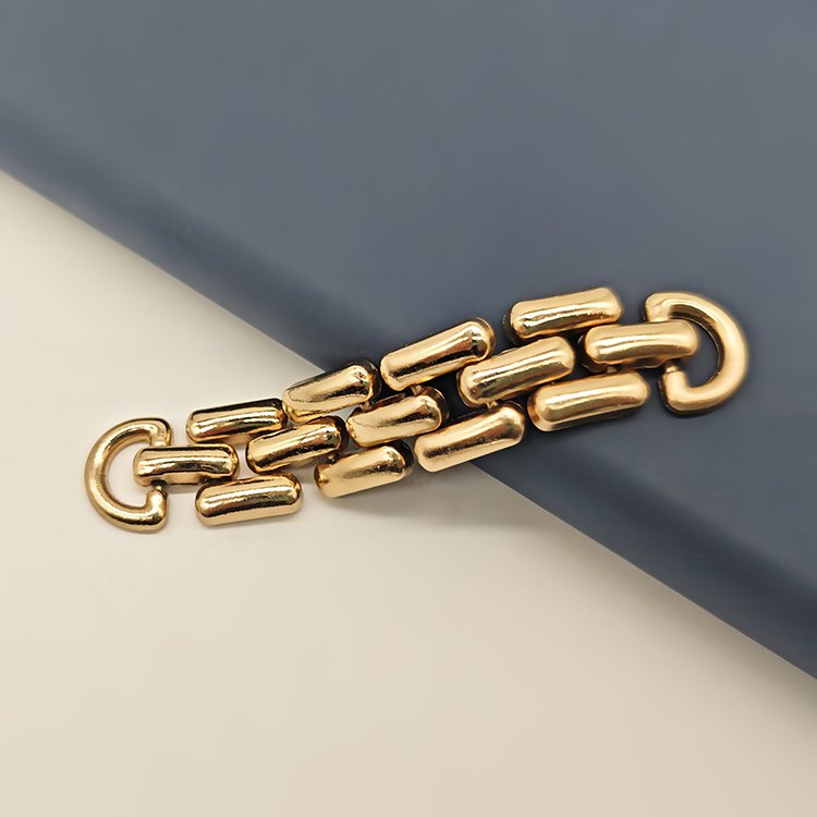 Wholesale High Quality Bag Accessories Handbag Shoulder Strap Metal Extender Chains Stainless Steel Women Shoe Decorative Buckle