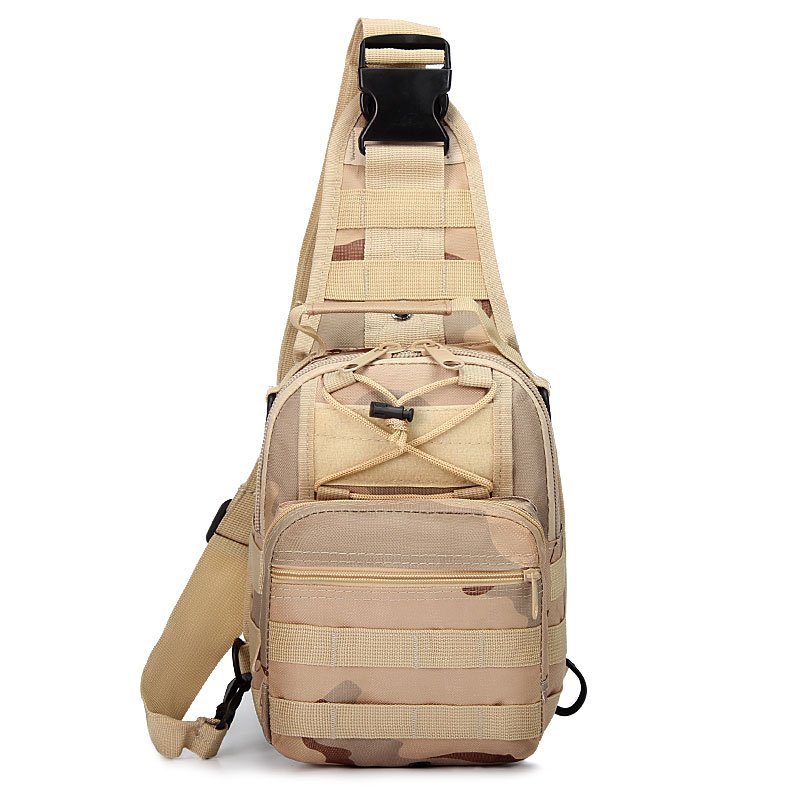 JSH Lining Chest Bag Pouch Wholesale Unisex Sling Tactical Crossbody Factory Direct with Molle System Waterproof PVC