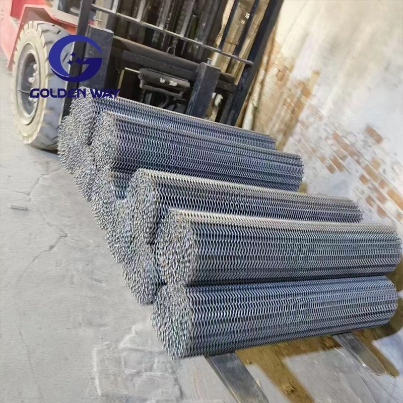 Manufacturer SS304 Efficient Heat Resistant Stainless Steel Spiral Wire Mesh Conveyor Belt For Tunnel Oven Chain