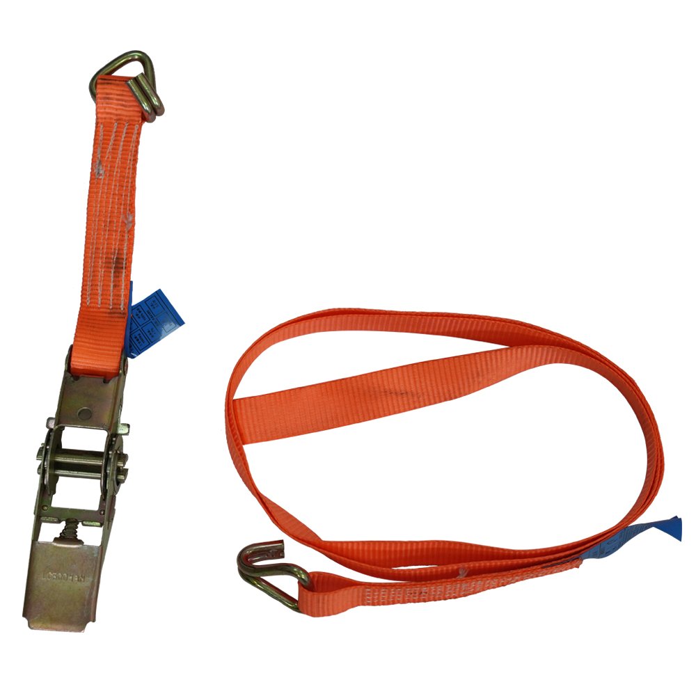 Hard belt ratchet can be customized for recycling size with chain metal buckle for extended safe transport