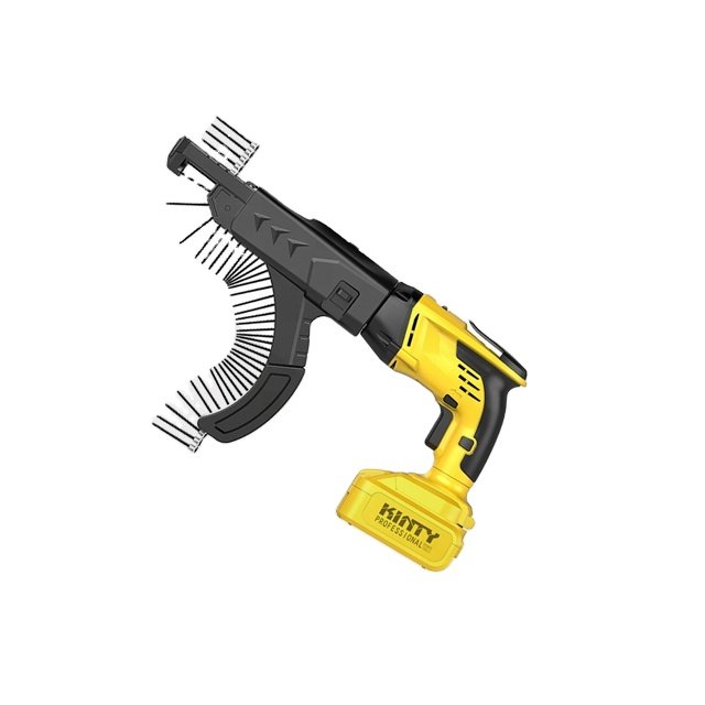KINTY Electric Chain Belt Screw Gun Adapter Lithium Drywall Screwdriver For Chain Belt Screw Gun