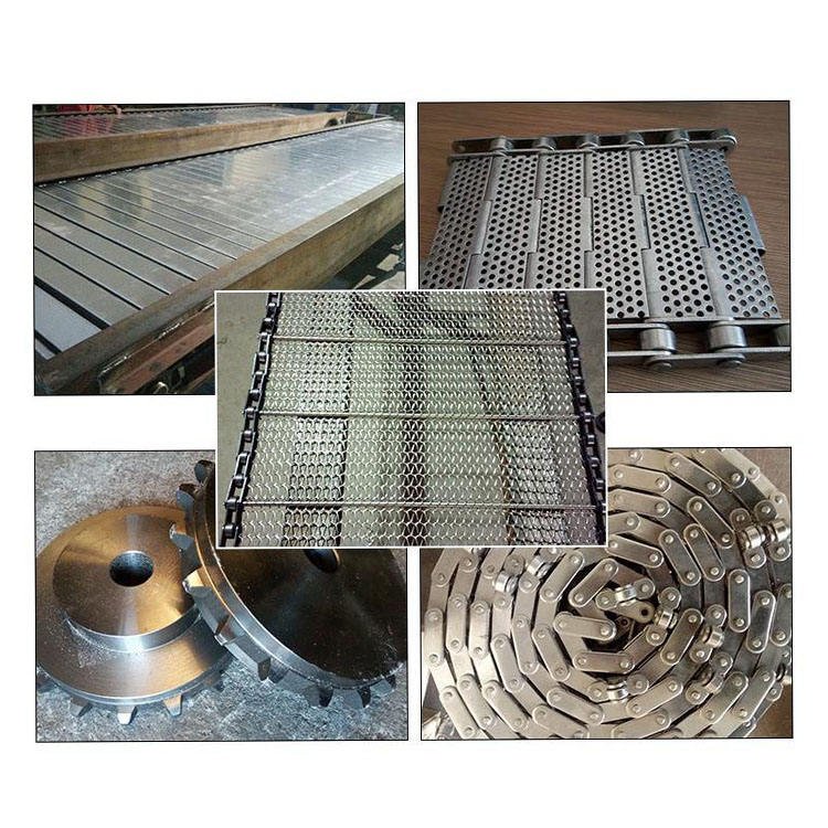 conveyor belt high temp wire stainless chain plate spiral conveyor chain perforated honeycomb food grade metal conveyor belt