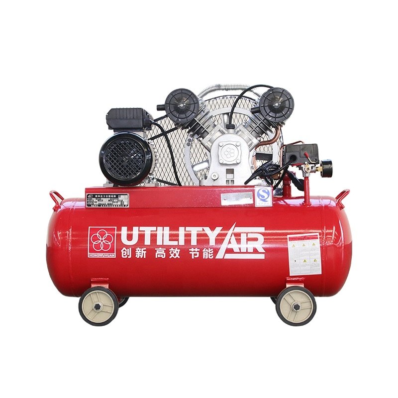 HWH 1.5kw 60L Small Portable Electric Piston Air Compressor for construction work