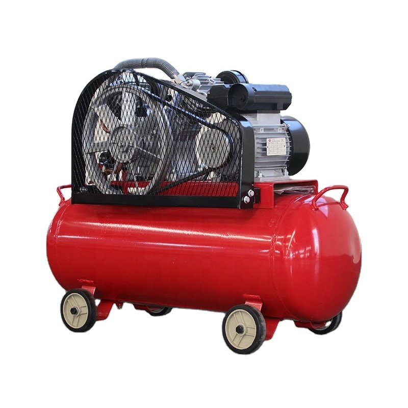 HWH 1.5kw 60L Small Portable Electric Piston Air Compressor for construction work