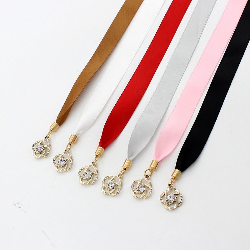 2024 New Hot Sale In Stock Cheap Lace Accessories Women Belt Waist Chain Girls Knotted For Dresses Women Big Belt