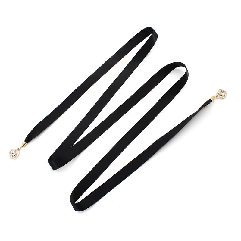 2024 New Hot Sale In Stock Cheap Lace Accessories Women Belt Waist Chain Girls Knotted For Dresses Women Big Belt