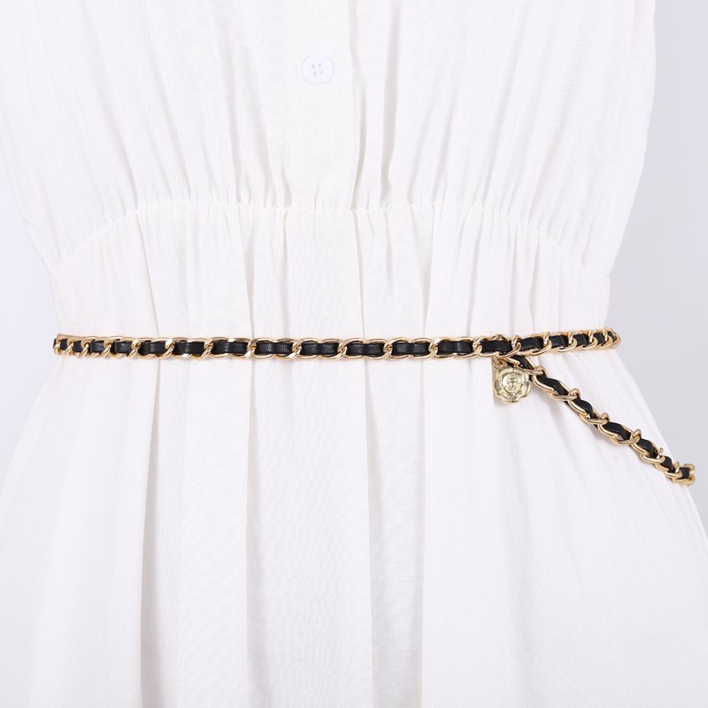 2023 New Design Hot sale Fast Shipping Metal Waist Chain for women dresses Jeans woman belt suits big waist size
