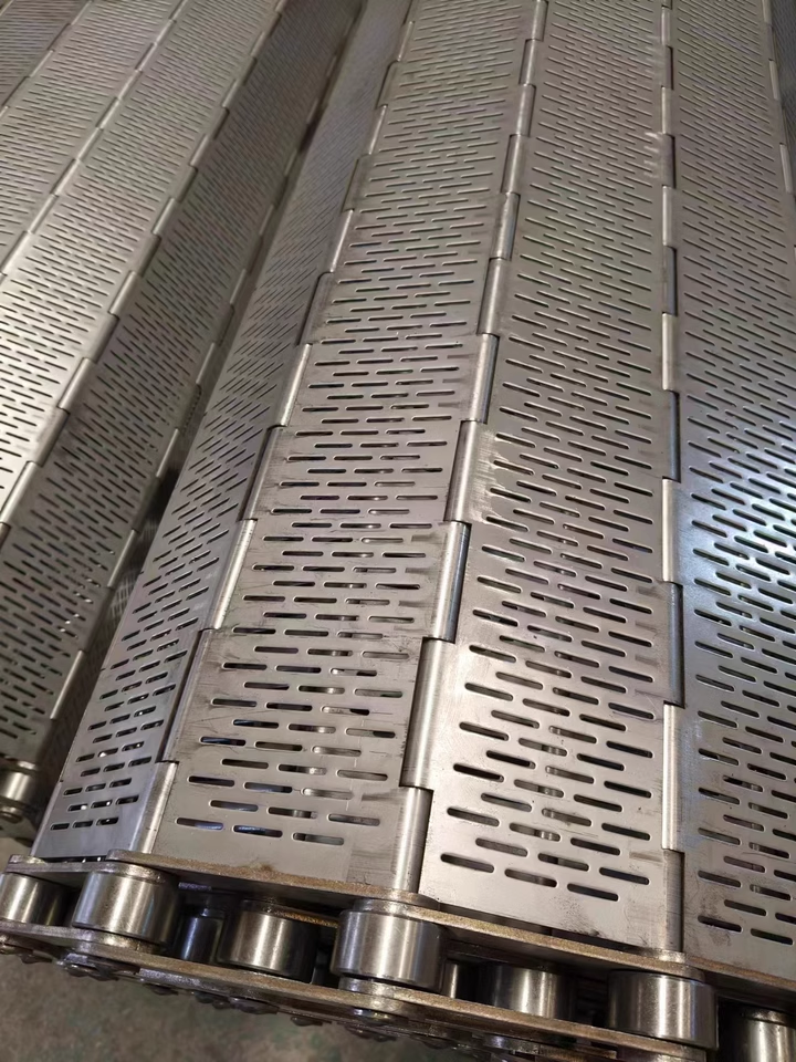 Heavy Duty Bending Buckle Chain Conveyor Industrial Assembly Line Plate Chain Conveyor Belt