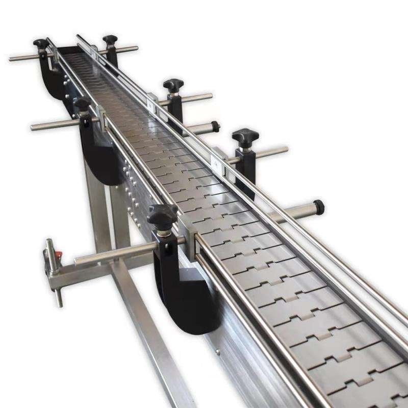 Food grade High Quality Customized Flat Top Chain Conveyor Beverage Bottle Conveying Belt