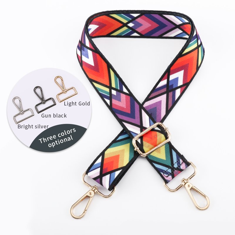 New 3.8cm Personalized Color Adjustable Women Shoulder Straps adjustable replacement cross body bag straps