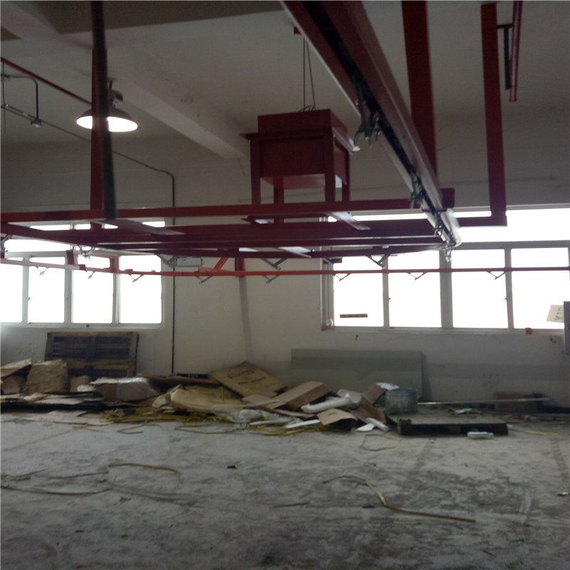Industrial Overhead Hanging Line Suspended Chain Conveyor