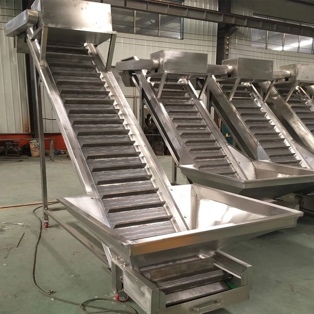 High Quality Custom Industrial metal chain elevator hopper lifting hopper conveyor