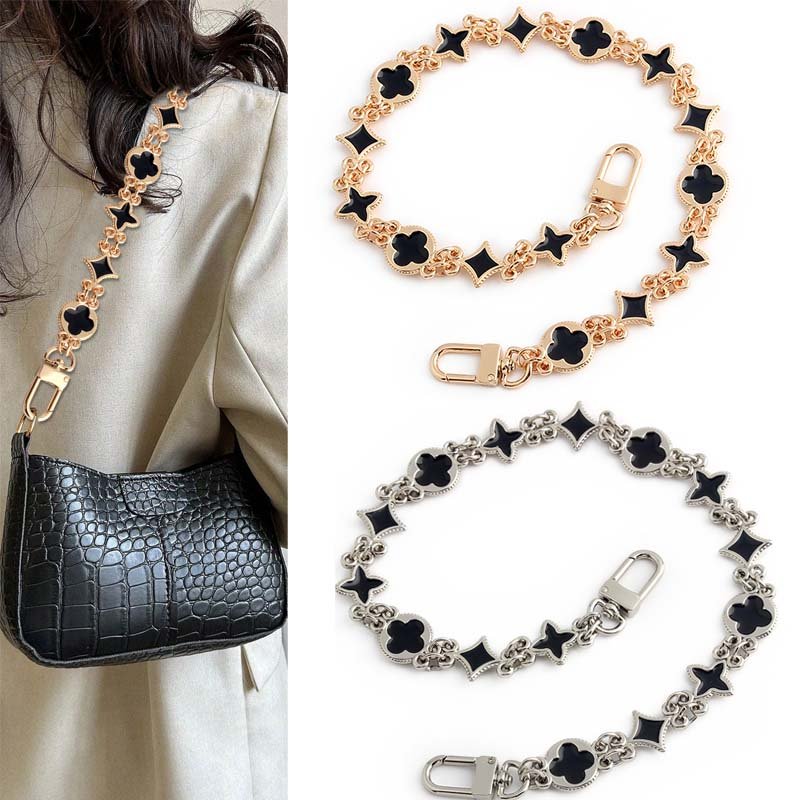 High Quality Newest Design Chain Handbag Accessories Alloy Metal DIY Shoulder Bag Chain For Ladies Handbag