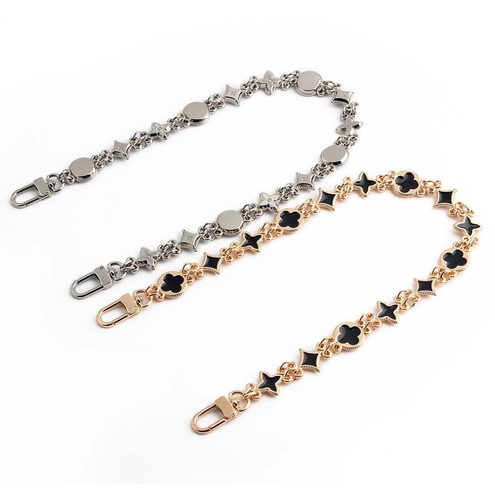 High Quality Newest Design Chain Handbag Accessories Alloy Metal DIY Shoulder Bag Chain For Ladies Handbag