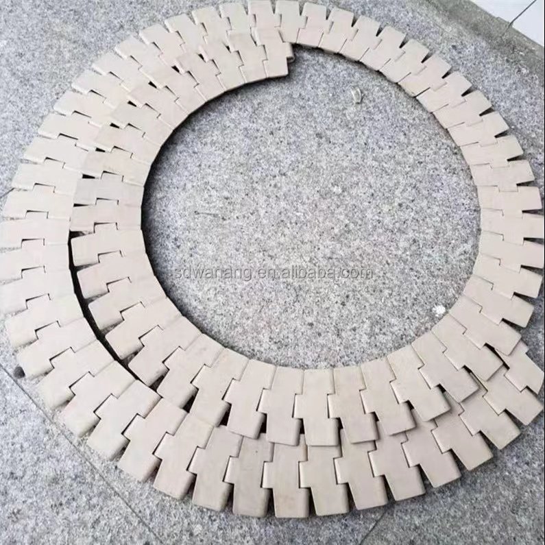 Plastic chain plate conveyor belt POM820 single and double hinged straight transport flat top line 821 chain plate