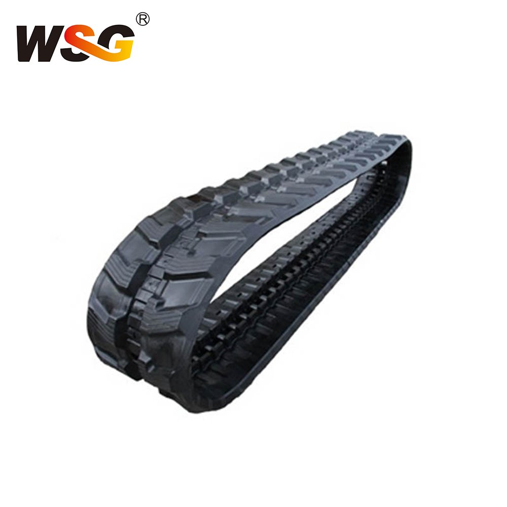 Kubota harvester rubber track chain, 450x90 track shoe , rubber track belt