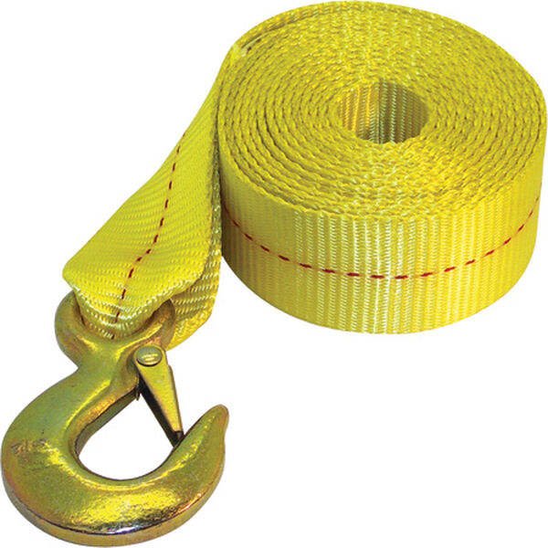 US Standard Flatbed Tie Down Load Securing Cargo Lashing Belt Chain 4 Inch Winch Strap For Trailer Truck