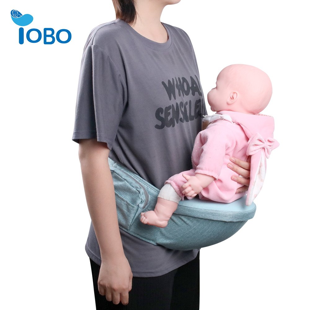 2024 Advanced Adjustable Waistband &Various Pockets Ergonomic Carrier Hip Seat Baby Carrier for Newborns Toddlers up to 66lbs
