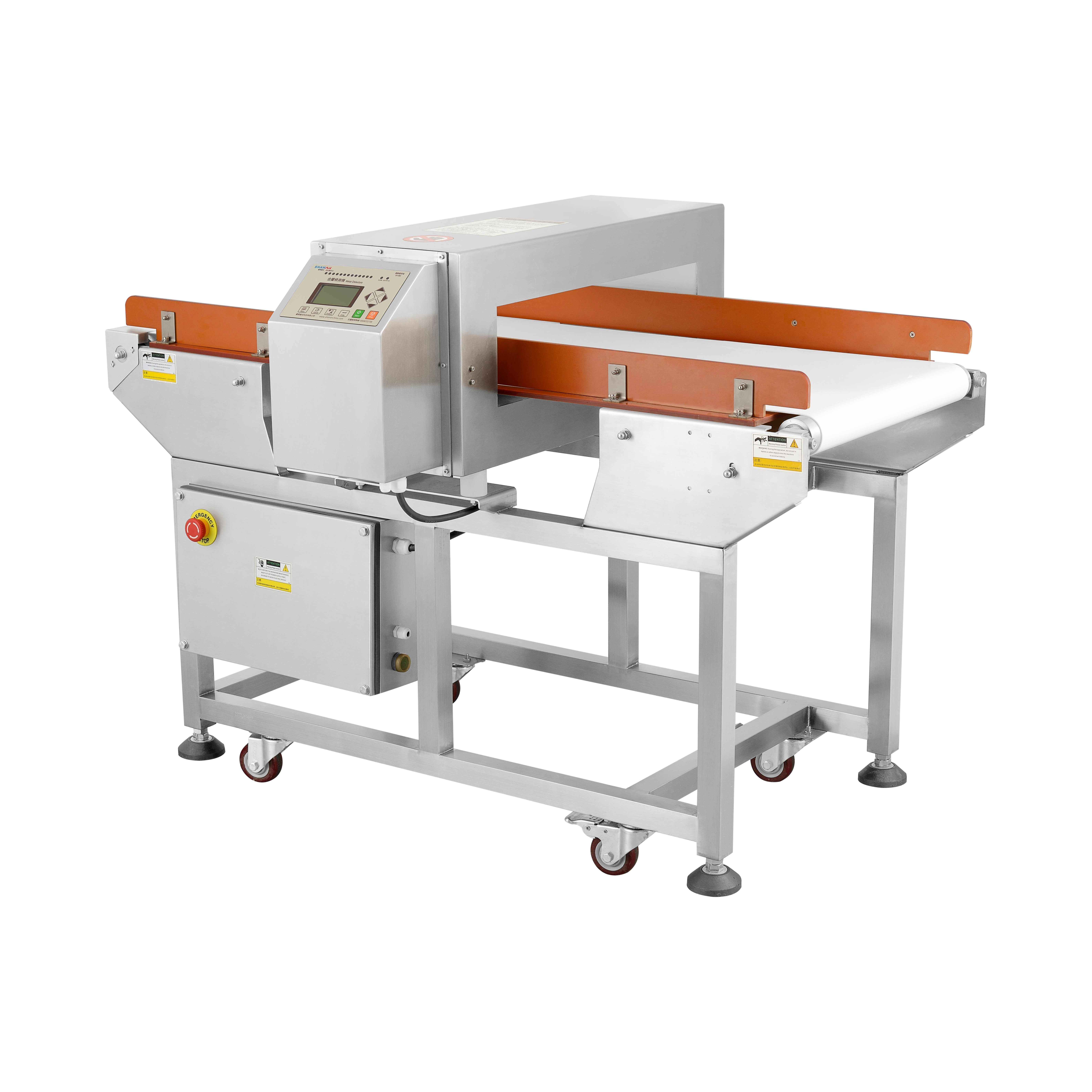Food Industry Automation Metal Detector Conveyor Belt Metal Detector