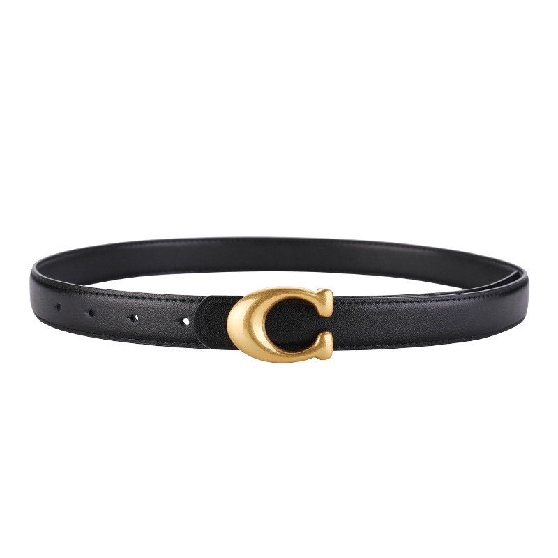 Women's custom leather belt
