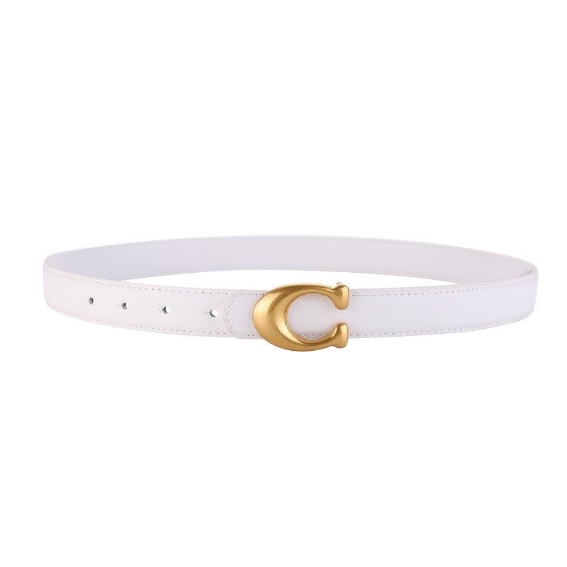 Women's custom leather belt
