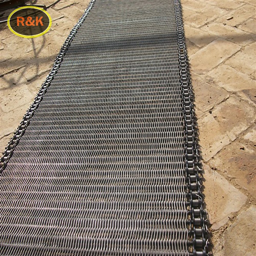 304 stainless steel Chain Mesh Conveyor Belt
