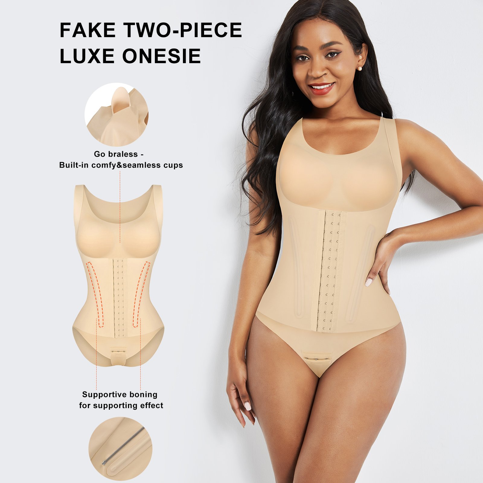 waist trainer new design 2022 4 in 1 waist trainer bra high compression body shaper shapewear corset waist trainer belt