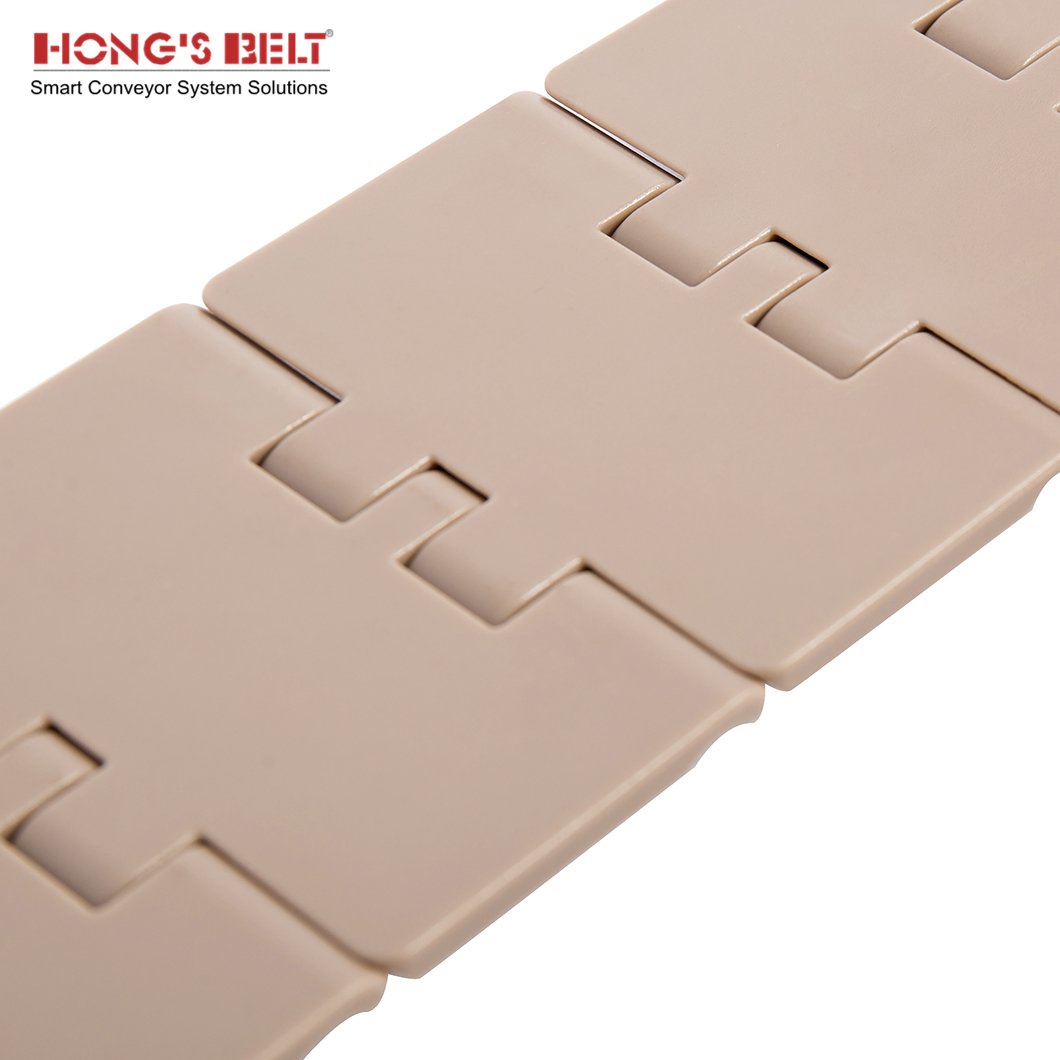 Hongsbelt HS-820-K325 plastic conveyor chain slat top conveyor belt top chain