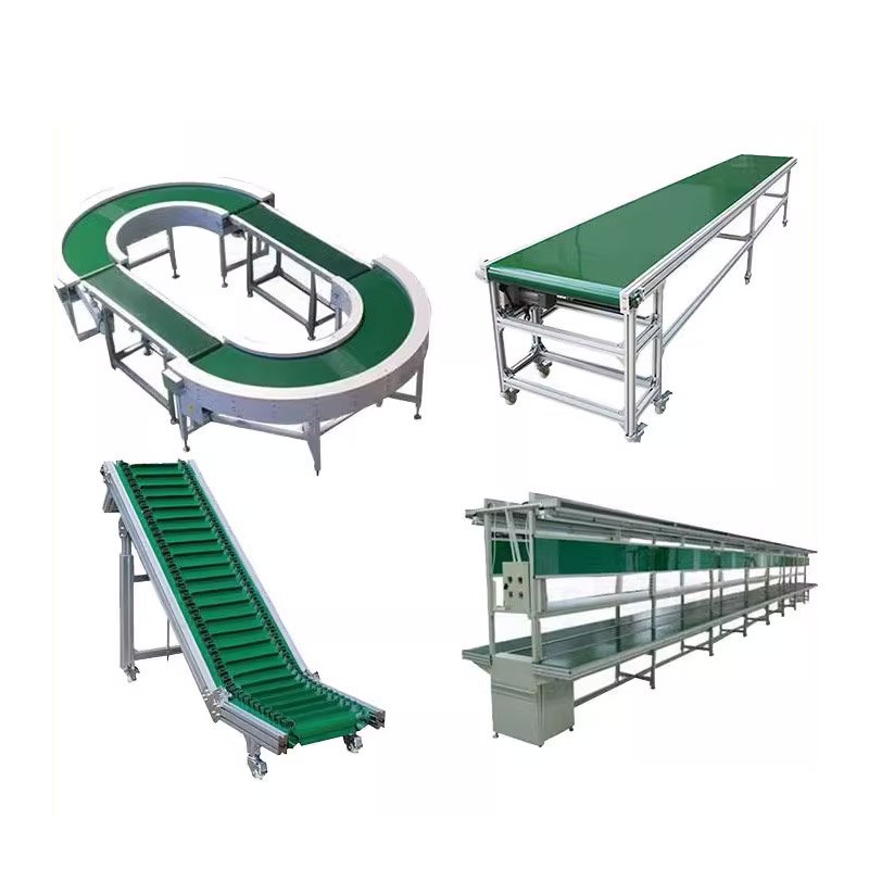 New Design Customized Powered Stainless Steel Conveying Equipment Speed Adjusted Attach Conveyors SUS Chain Plate Belt Conveyor