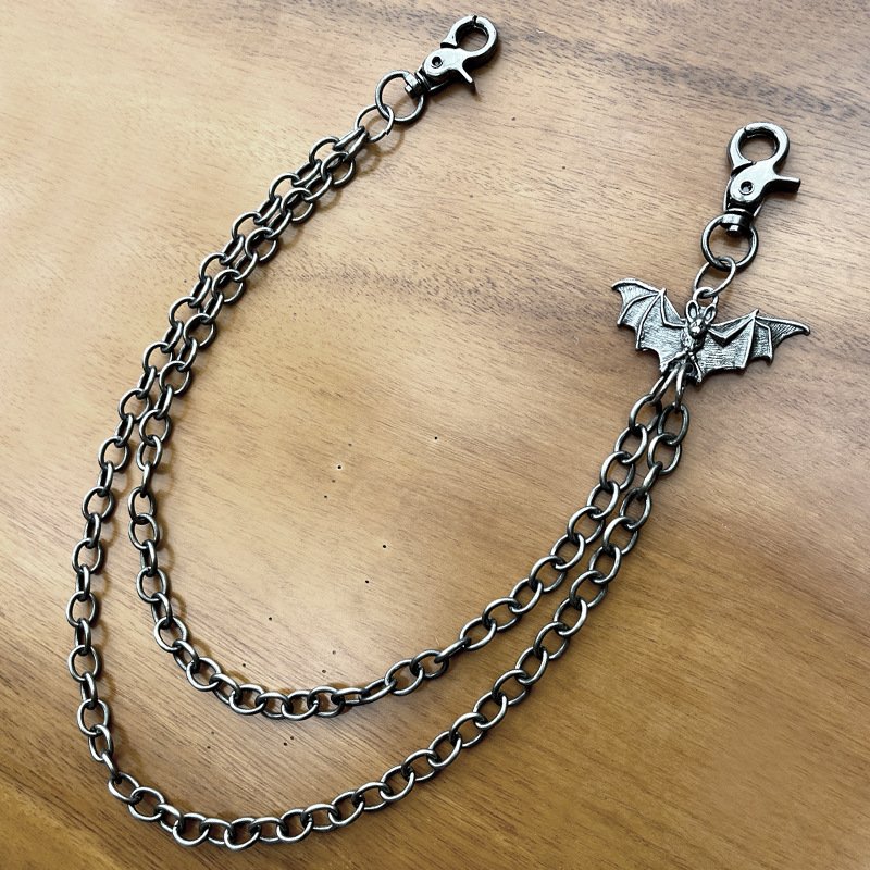 Wholesale High Street Cool Dark Trend Bat Pants Chain Accessories Jeans Chain Belt Waist Chain for Men Women