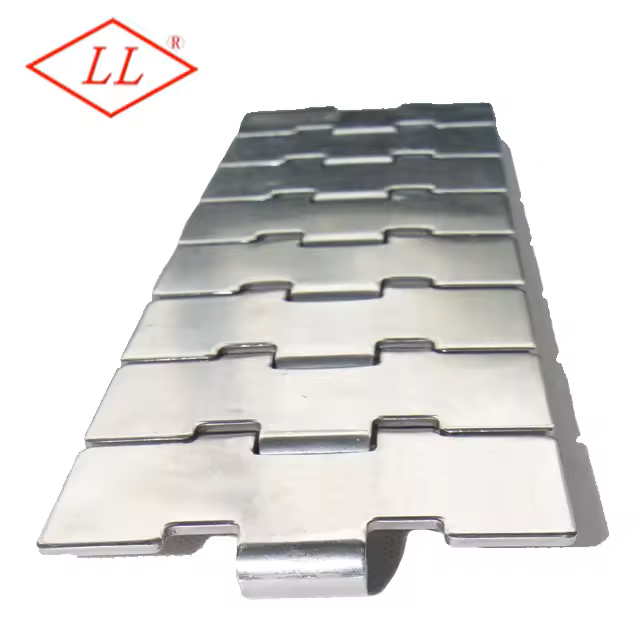 New Food-Grade Stainless Steel Conveyor Belt Chain Slat Types for Industry & Beverage Usage