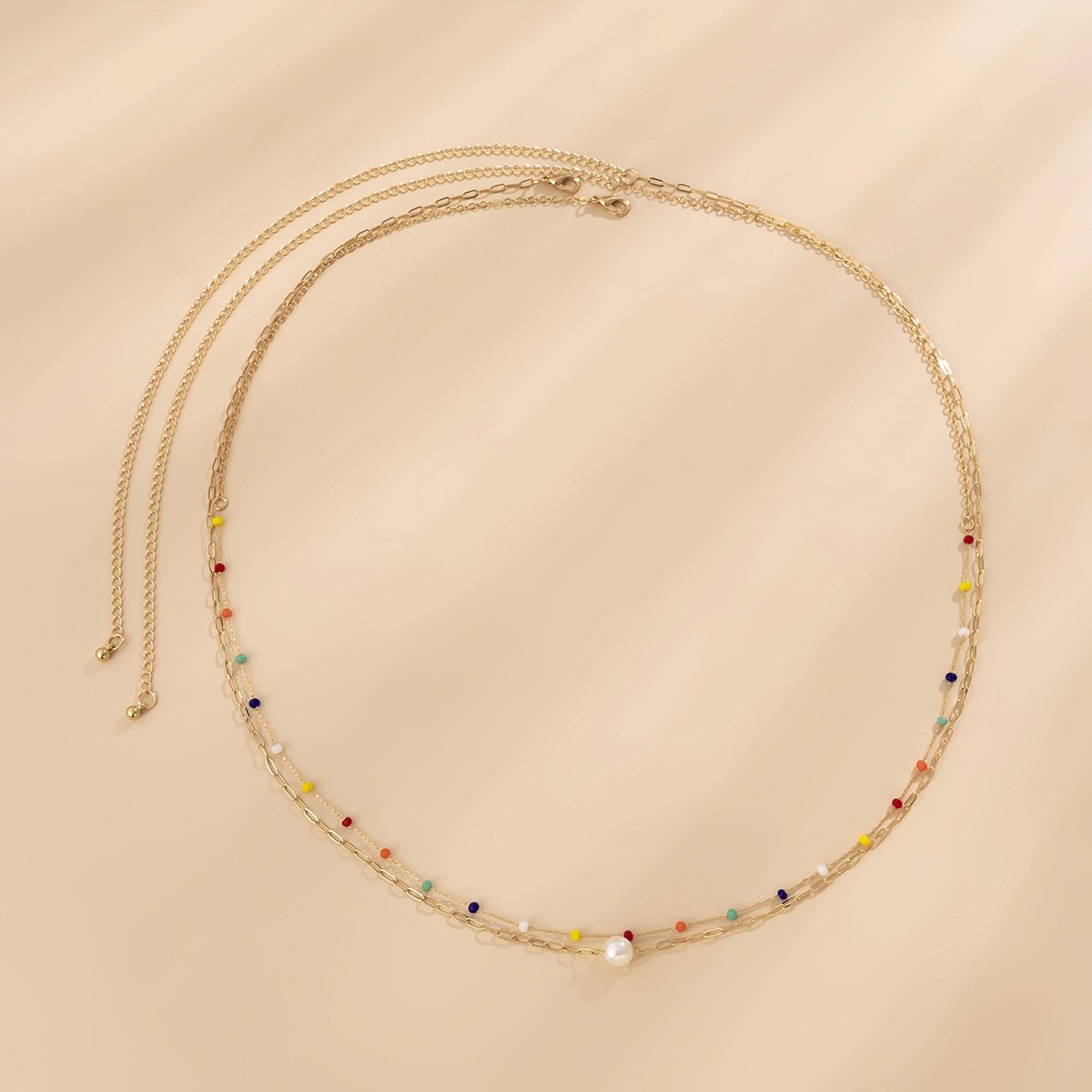 China factory direct sell 18k gold stainless steel waterproof fashion fine jewelry waist chain