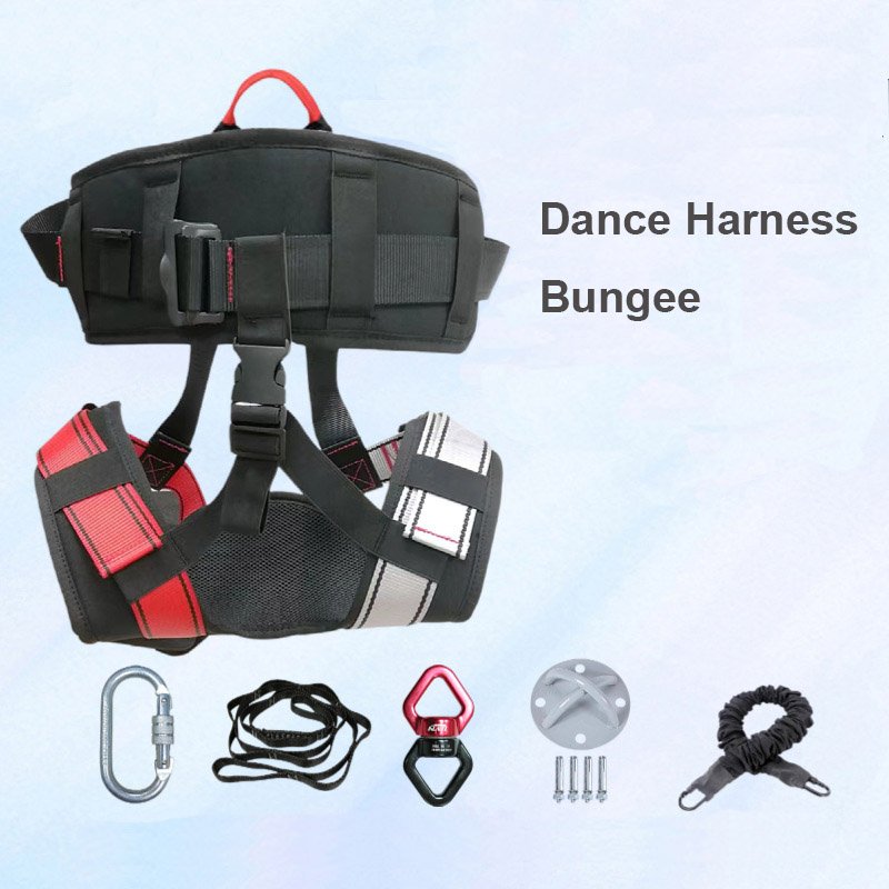 50kg 80kg-110kg 150 pounds 200 pounds aerial bungee jumping equipment full set bungee cord dance fitness bands resistance