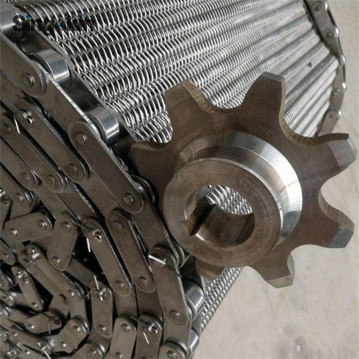 SS 304 316 Stainless Steel Chain Metal Wire Mesh Conveyor Belt for Oven