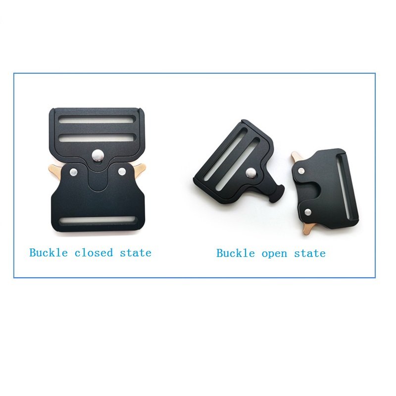 Aviation aluminum buckle tactical belt adjustment buckle apparel bag accessories